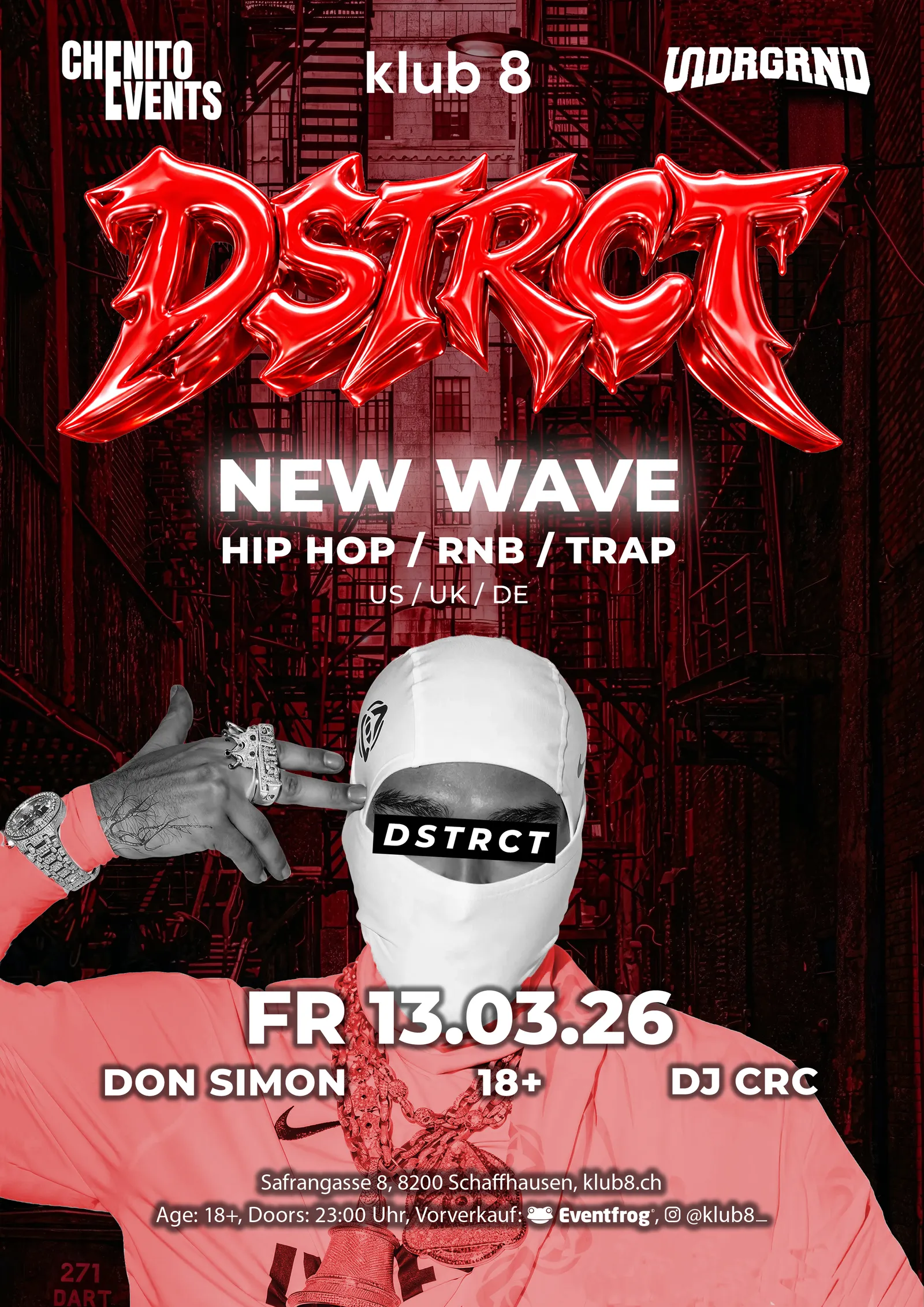 Flyer: DSTRCT — V1