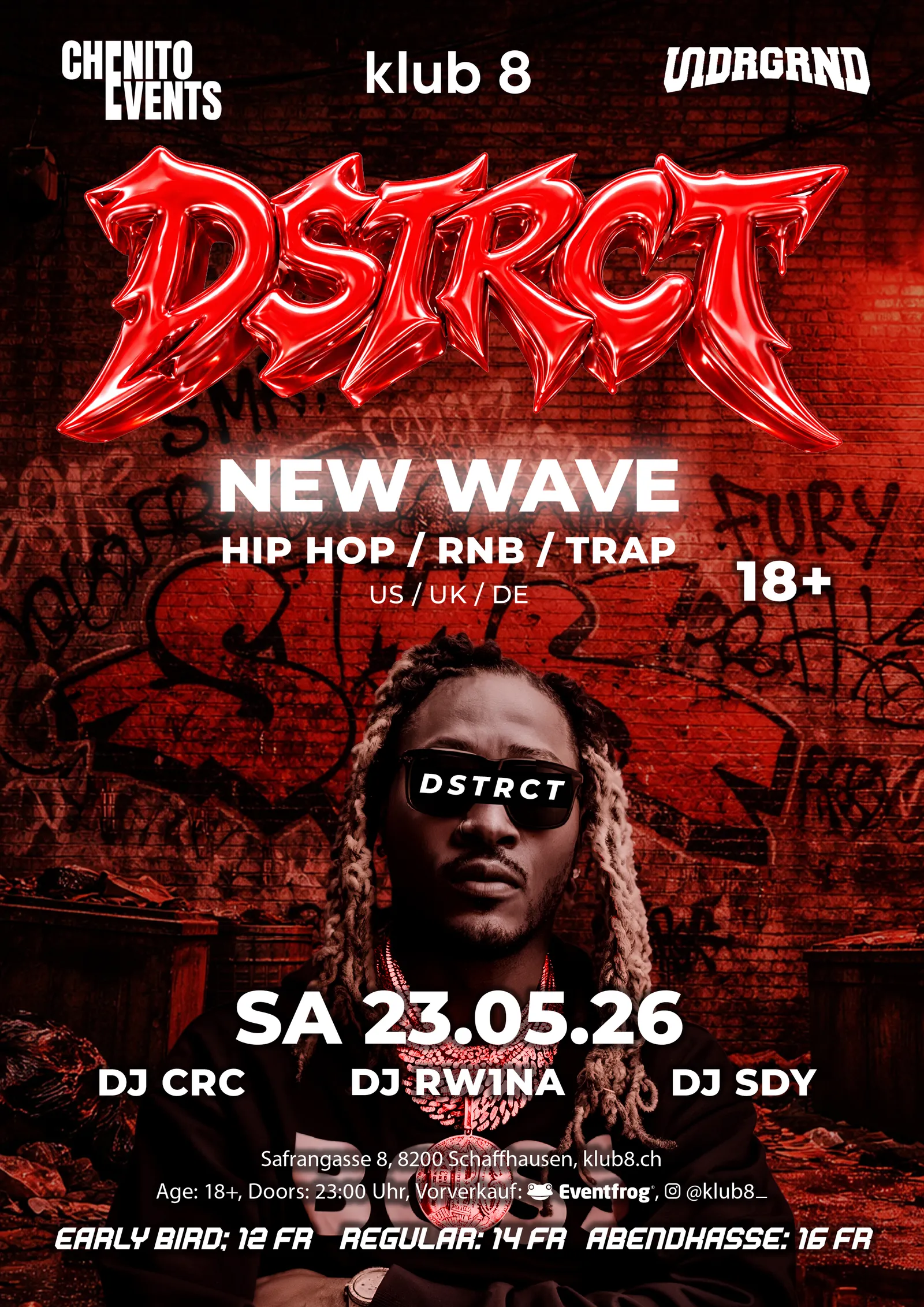 Flyer: DSTRCT — V2