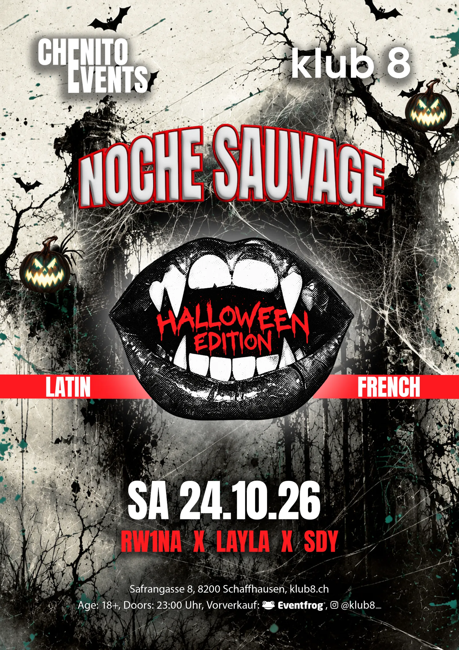 Noche Sauvage — Haloween Edition